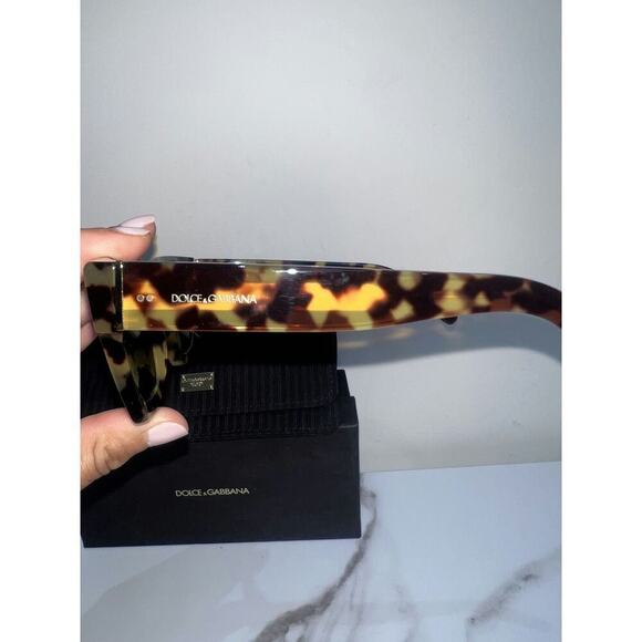 Dolce & Gabbana Yellow Havana Sunglasses - Like New Condition - Picture 2 of 5